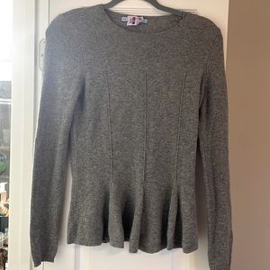 Gray Antonio Melani Peplum